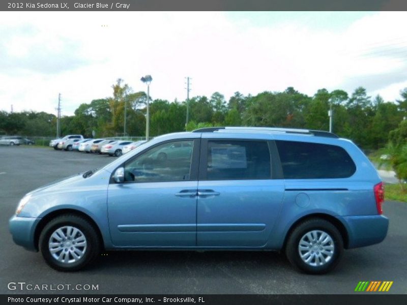 Glacier Blue / Gray 2012 Kia Sedona LX