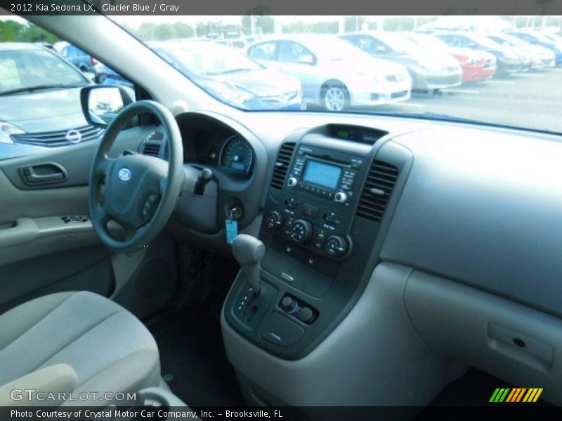 Glacier Blue / Gray 2012 Kia Sedona LX