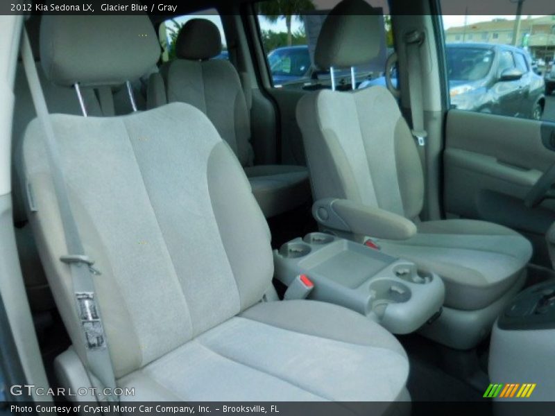 Glacier Blue / Gray 2012 Kia Sedona LX