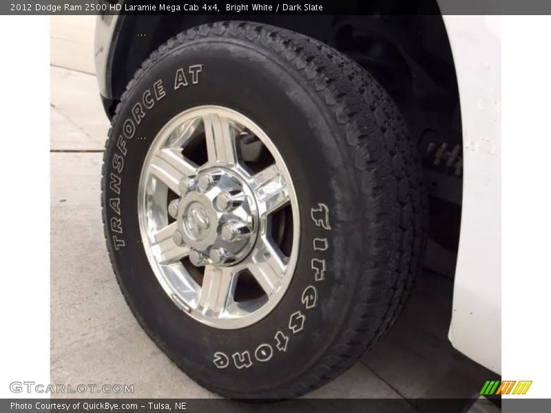 Bright White / Dark Slate 2012 Dodge Ram 2500 HD Laramie Mega Cab 4x4