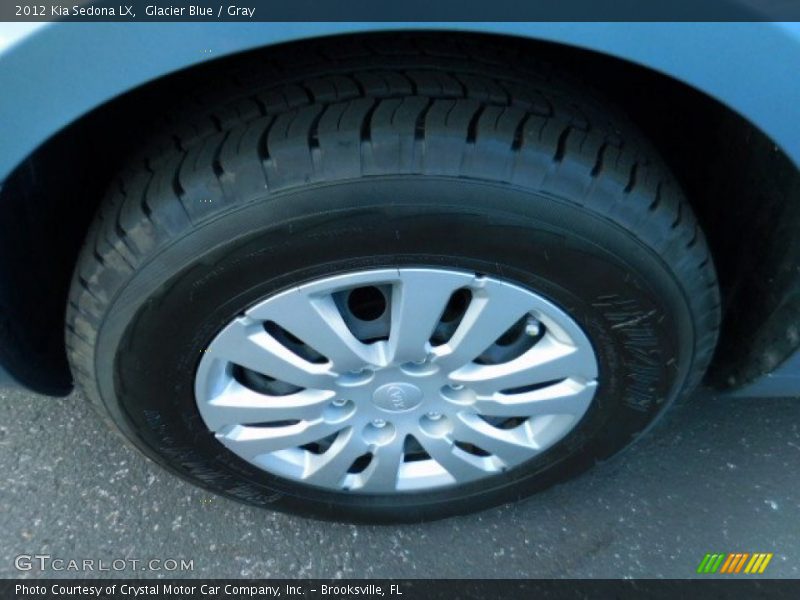 Glacier Blue / Gray 2012 Kia Sedona LX