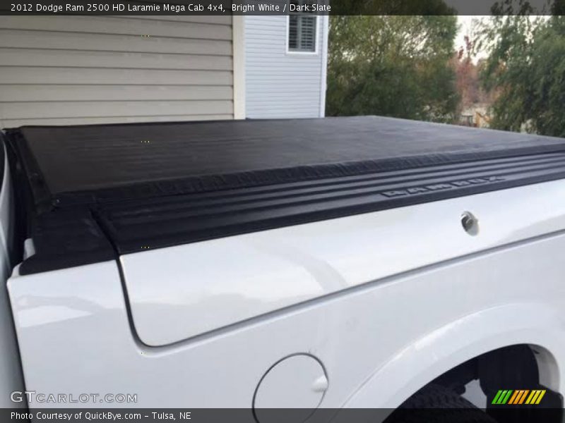 Bright White / Dark Slate 2012 Dodge Ram 2500 HD Laramie Mega Cab 4x4