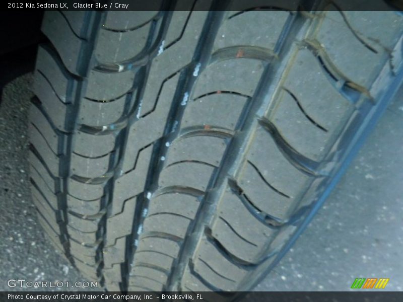 Glacier Blue / Gray 2012 Kia Sedona LX