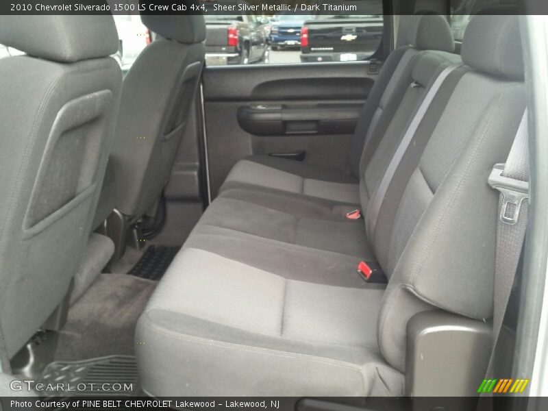 Sheer Silver Metallic / Dark Titanium 2010 Chevrolet Silverado 1500 LS Crew Cab 4x4