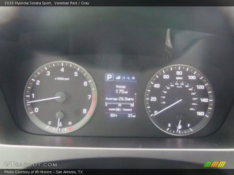 Venetian Red / Gray 2016 Hyundai Sonata Sport