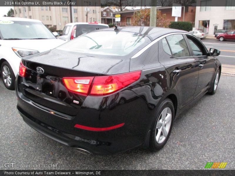 Ebony Black / Gray 2014 Kia Optima LX