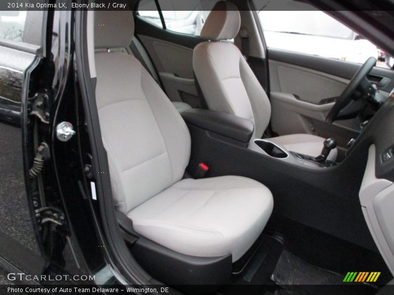 Ebony Black / Gray 2014 Kia Optima LX