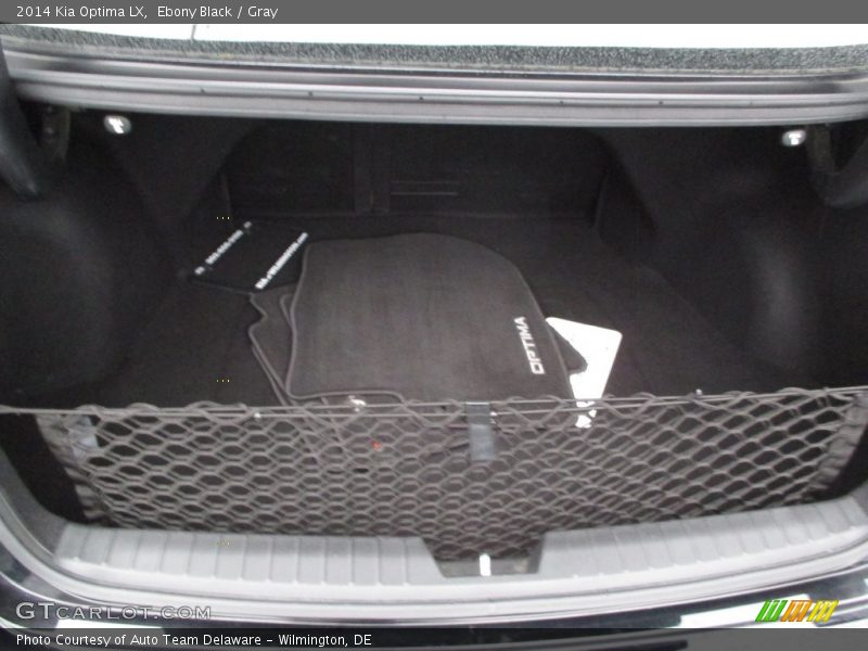Ebony Black / Gray 2014 Kia Optima LX
