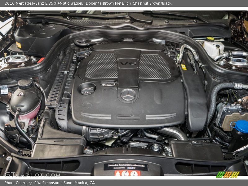  2016 E 350 4Matic Wagon Engine - 3.5 Liter DI DOHC 24-Valve VVT V6