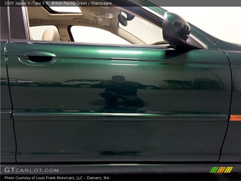 British Racing Green / Champagne 2005 Jaguar X-Type 3.0
