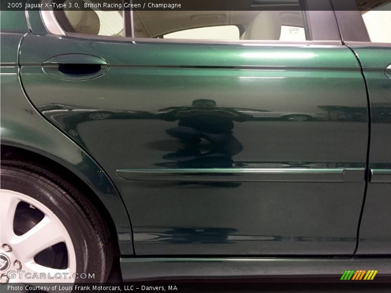 British Racing Green / Champagne 2005 Jaguar X-Type 3.0