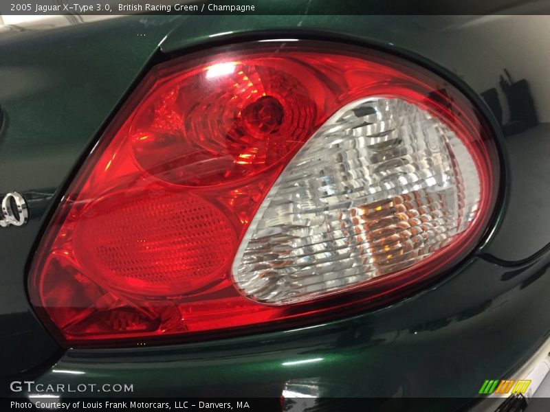 British Racing Green / Champagne 2005 Jaguar X-Type 3.0