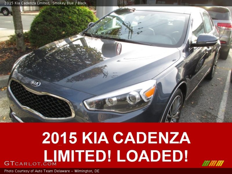 Smokey Blue / Black 2015 Kia Cadenza Limited