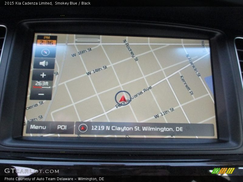 Smokey Blue / Black 2015 Kia Cadenza Limited