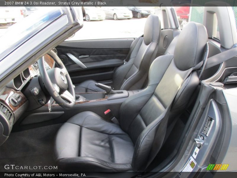  2007 Z4 3.0si Roadster Black Interior
