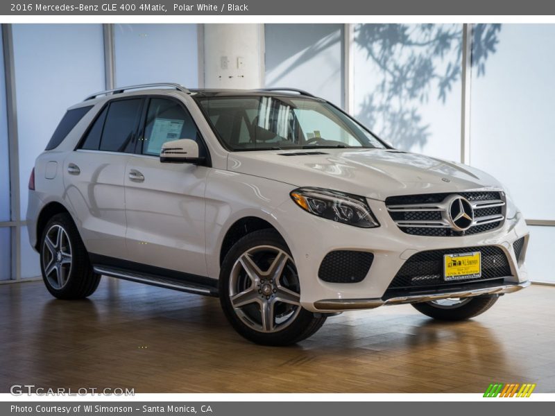 Polar White / Black 2016 Mercedes-Benz GLE 400 4Matic