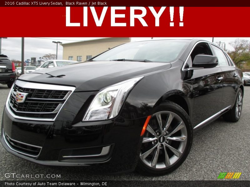 Black Raven / Jet Black 2016 Cadillac XTS Livery Sedan