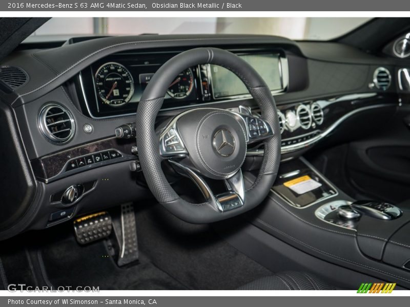 Black Interior - 2016 S 63 AMG 4Matic Sedan 