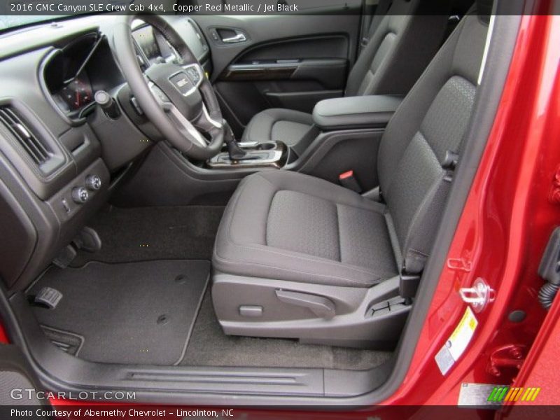 Copper Red Metallic / Jet Black 2016 GMC Canyon SLE Crew Cab 4x4