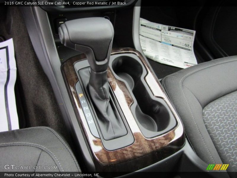 Copper Red Metallic / Jet Black 2016 GMC Canyon SLE Crew Cab 4x4