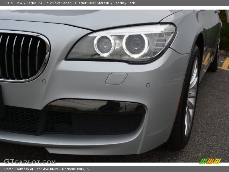 Glacier Silver Metallic / Saddle/Black 2015 BMW 7 Series 740Ld xDrive Sedan