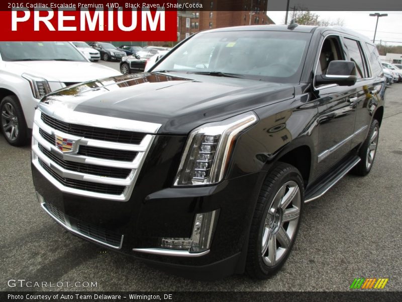 Black Raven / Shale/Cocoa 2016 Cadillac Escalade Premium 4WD