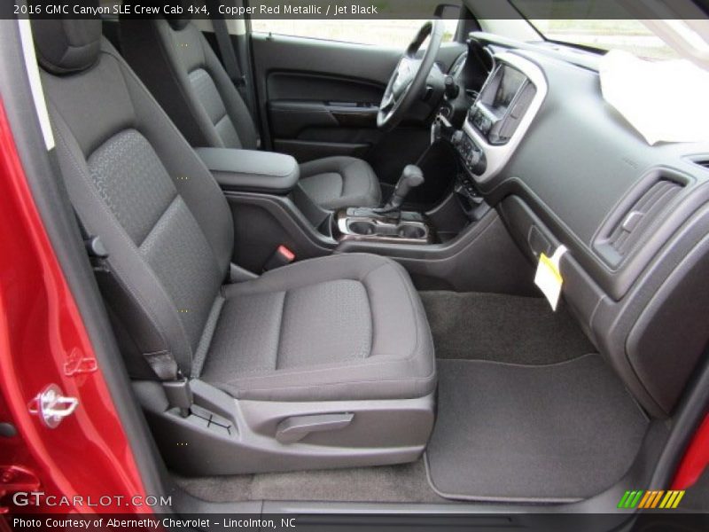 Copper Red Metallic / Jet Black 2016 GMC Canyon SLE Crew Cab 4x4