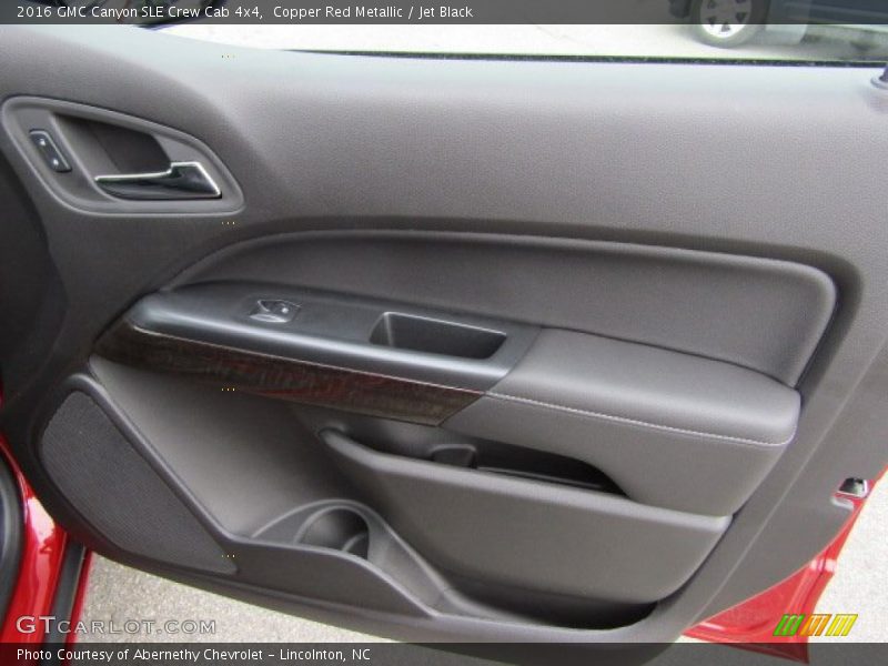 Copper Red Metallic / Jet Black 2016 GMC Canyon SLE Crew Cab 4x4