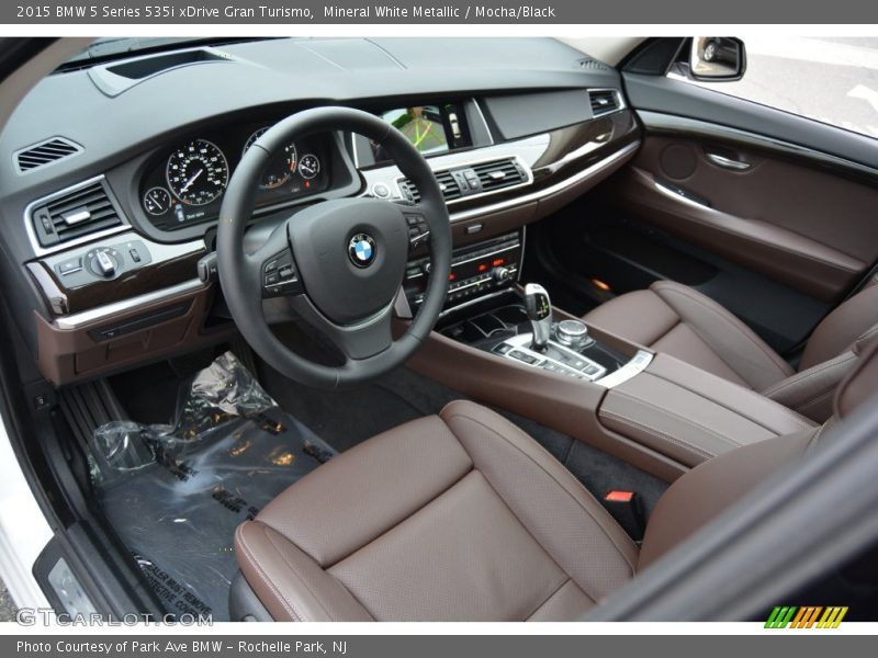 Mocha/Black Interior - 2015 5 Series 535i xDrive Gran Turismo 