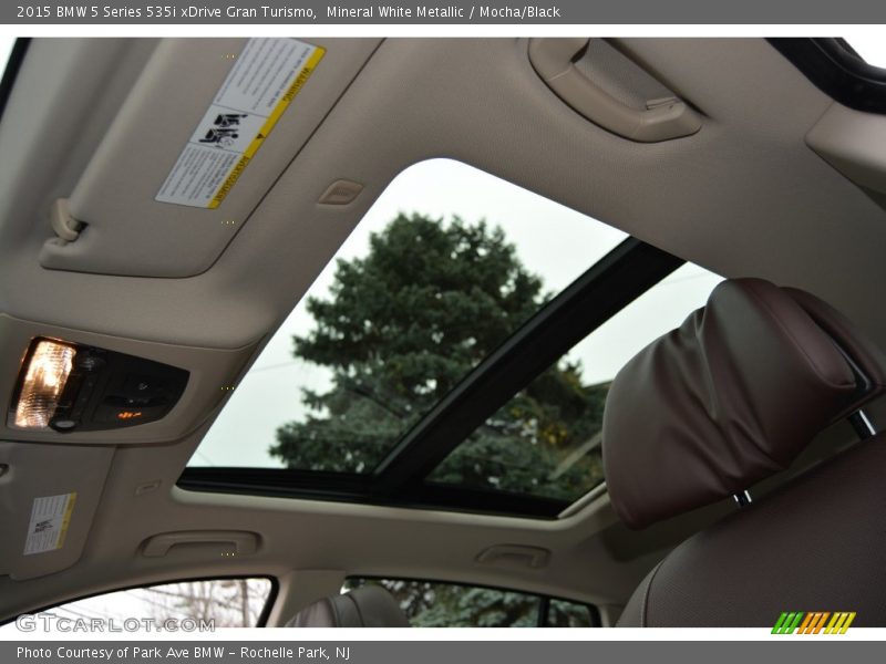 Mineral White Metallic / Mocha/Black 2015 BMW 5 Series 535i xDrive Gran Turismo