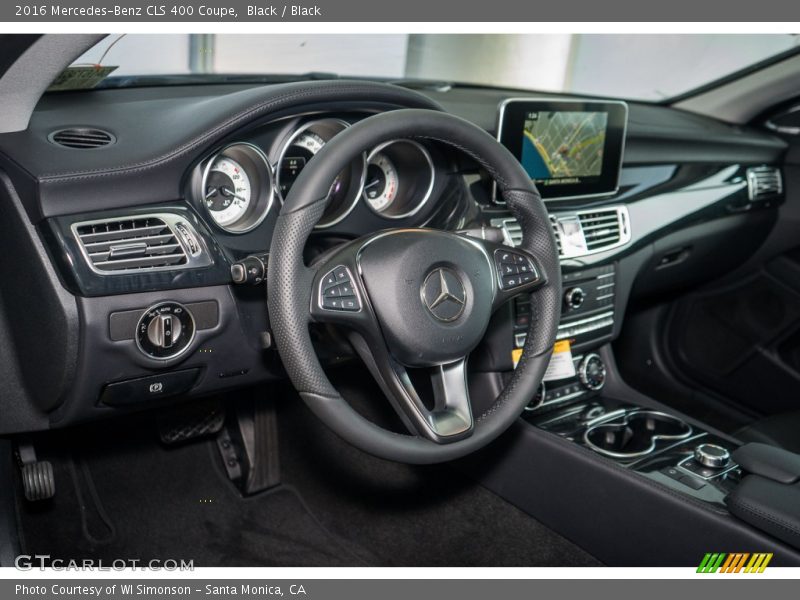 Black / Black 2016 Mercedes-Benz CLS 400 Coupe