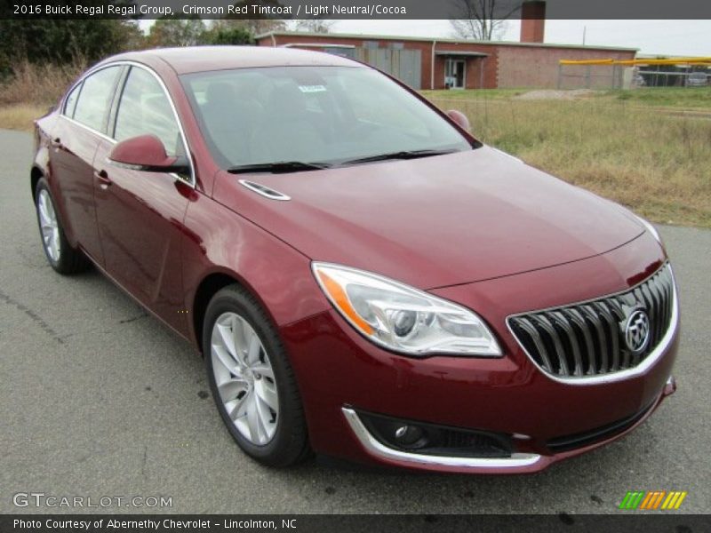 Crimson Red Tintcoat / Light Neutral/Cocoa 2016 Buick Regal Regal Group