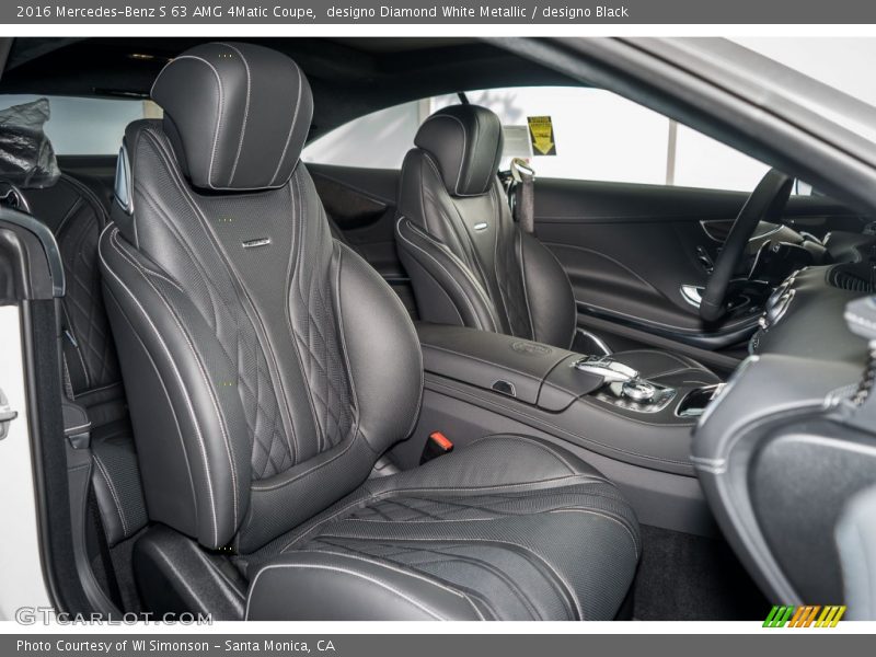 Front Seat of 2016 S 63 AMG 4Matic Coupe