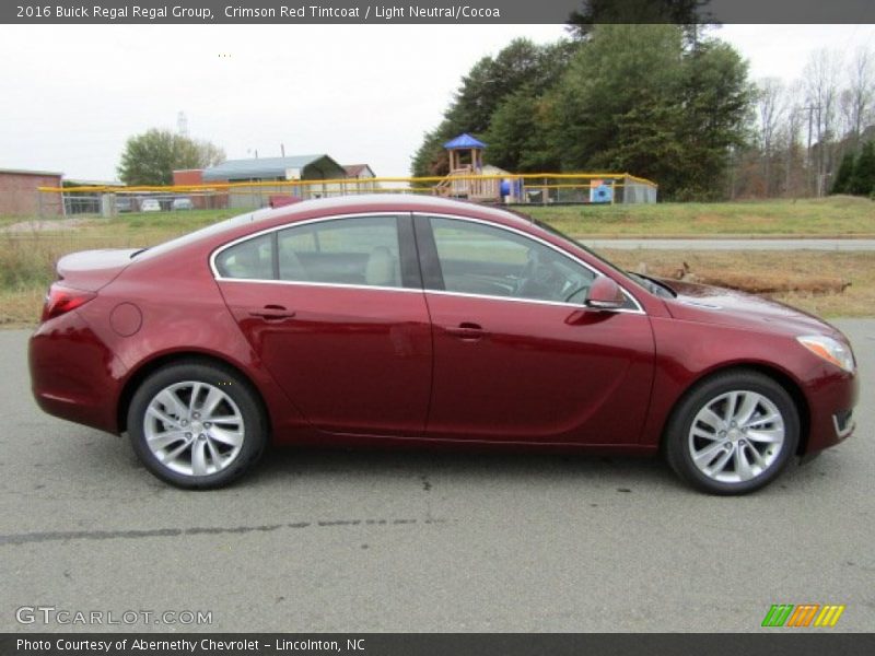 Crimson Red Tintcoat / Light Neutral/Cocoa 2016 Buick Regal Regal Group