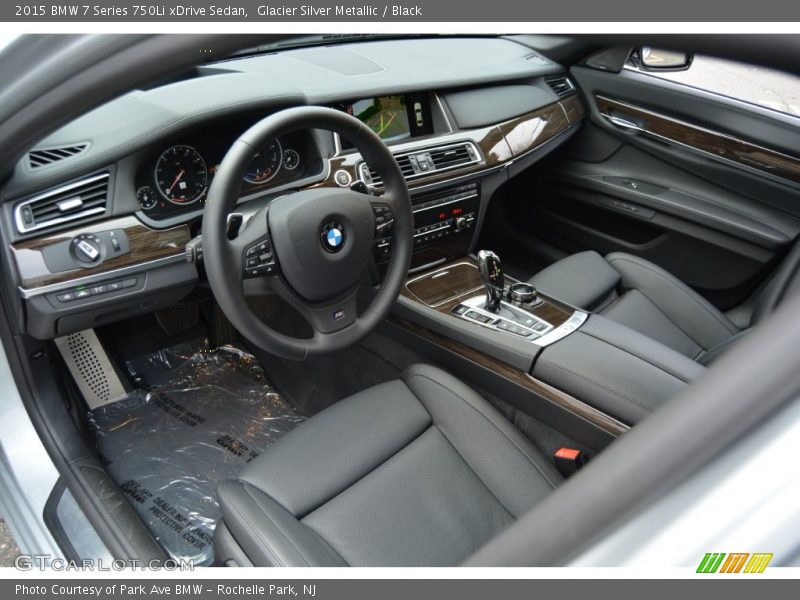 Black Interior - 2015 7 Series 750Li xDrive Sedan 