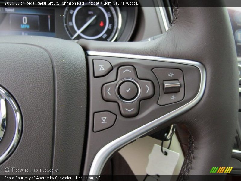 Crimson Red Tintcoat / Light Neutral/Cocoa 2016 Buick Regal Regal Group