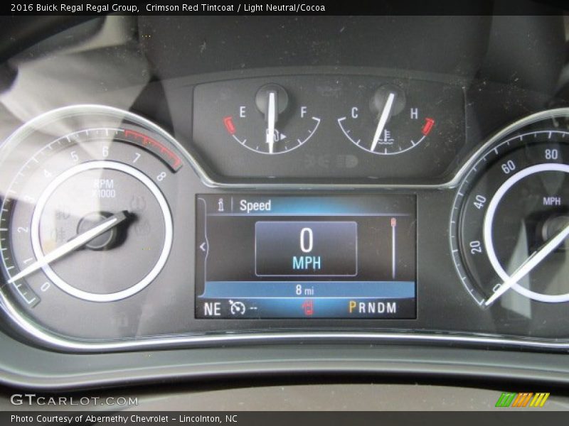 Crimson Red Tintcoat / Light Neutral/Cocoa 2016 Buick Regal Regal Group