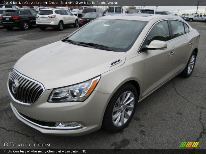 Sparkling Silver Metallic / Light Neutral 2016 Buick LaCrosse Leather Group