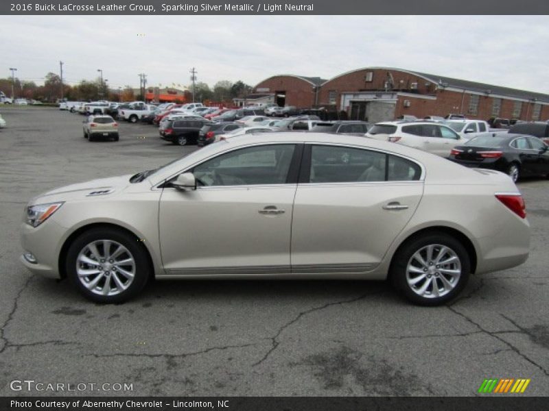 Sparkling Silver Metallic / Light Neutral 2016 Buick LaCrosse Leather Group