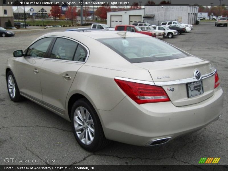 Sparkling Silver Metallic / Light Neutral 2016 Buick LaCrosse Leather Group