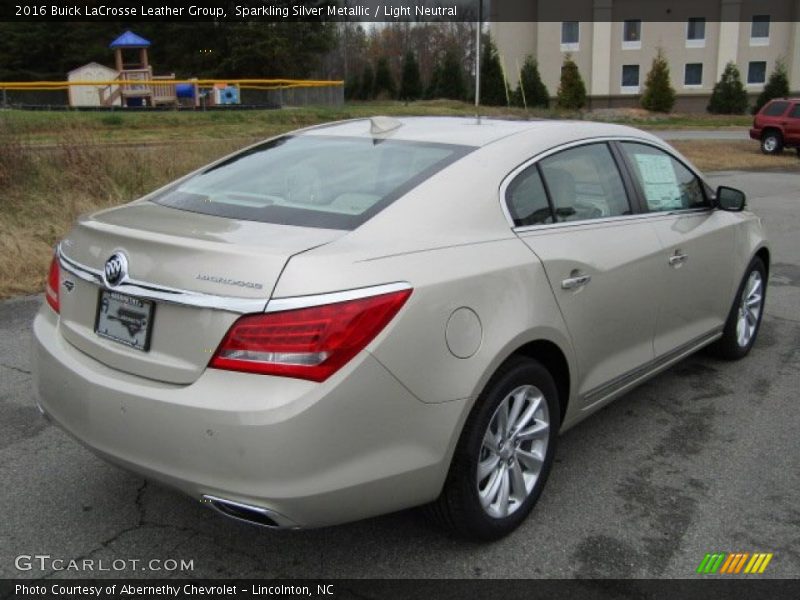 Sparkling Silver Metallic / Light Neutral 2016 Buick LaCrosse Leather Group