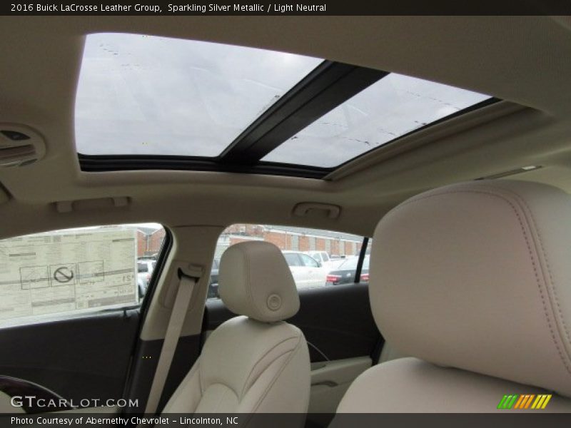 Sparkling Silver Metallic / Light Neutral 2016 Buick LaCrosse Leather Group