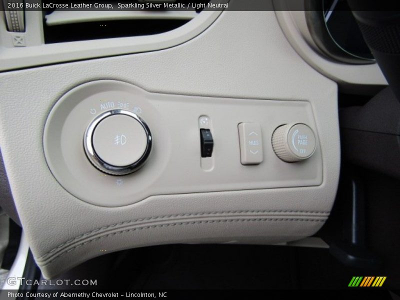 Sparkling Silver Metallic / Light Neutral 2016 Buick LaCrosse Leather Group
