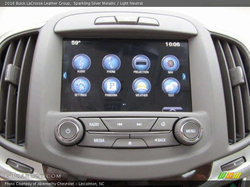 Sparkling Silver Metallic / Light Neutral 2016 Buick LaCrosse Leather Group