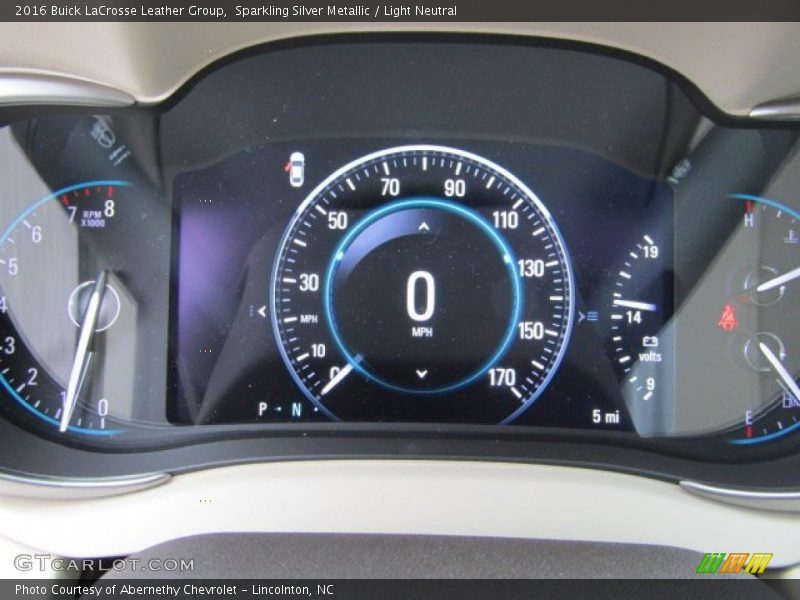 Sparkling Silver Metallic / Light Neutral 2016 Buick LaCrosse Leather Group