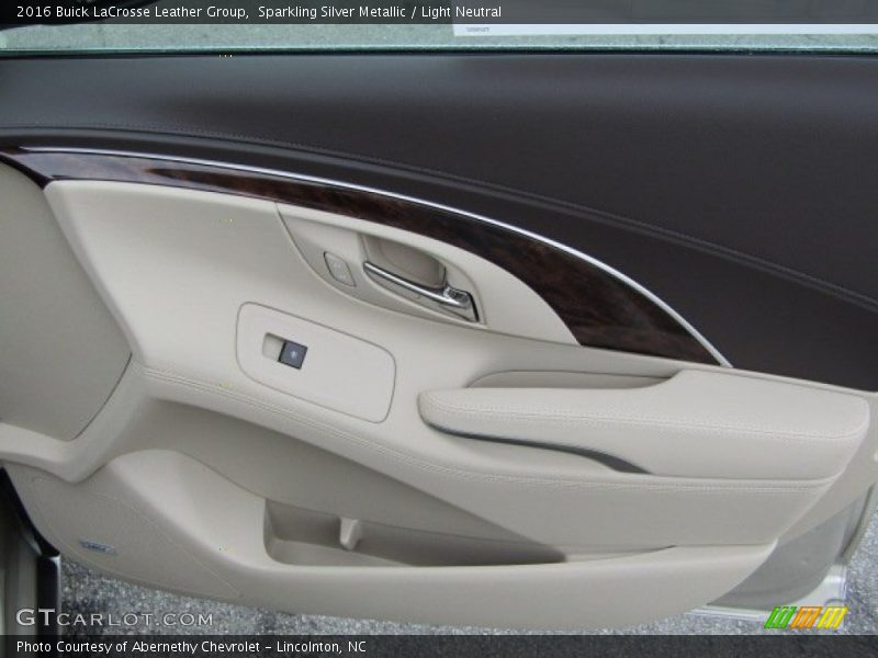 Sparkling Silver Metallic / Light Neutral 2016 Buick LaCrosse Leather Group