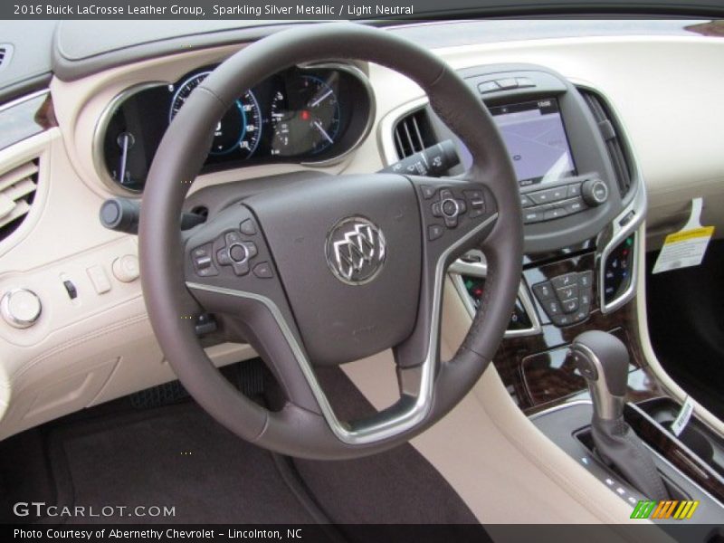 Sparkling Silver Metallic / Light Neutral 2016 Buick LaCrosse Leather Group