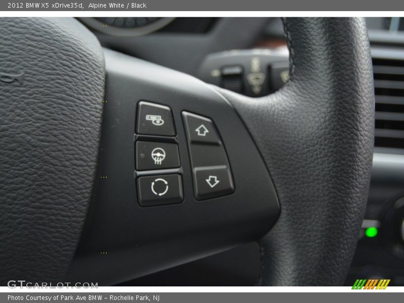 Alpine White / Black 2012 BMW X5 xDrive35d
