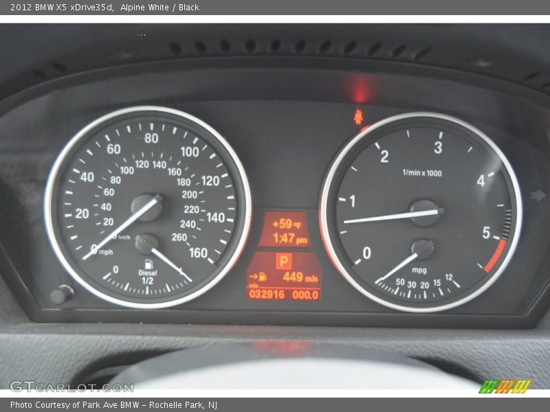 Alpine White / Black 2012 BMW X5 xDrive35d