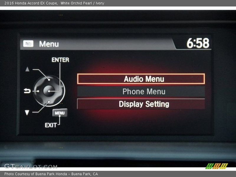 White Orchid Pearl / Ivory 2016 Honda Accord EX Coupe